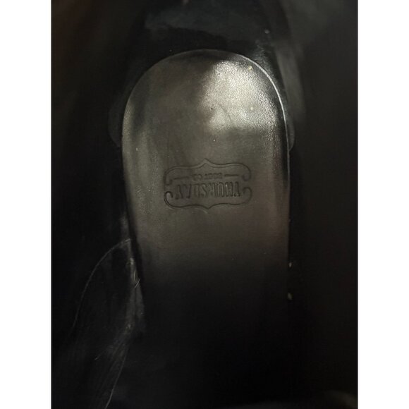 Thursday Everyday Cadet Leather Cap Toe Boot size 9 color Black like a new - Picture 6 of 9
